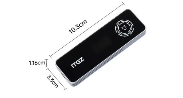​ITGZ Enclosure SSD M.2 NVMe Protokol Ganda RTL9210b dengan Layar LED RGB​ - Gambar 3