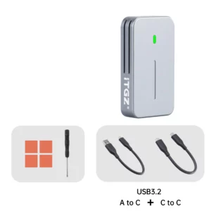 ​ITGZ Enclosure SSD M.2 NVMe 2230 Aluminium 10Gbps​