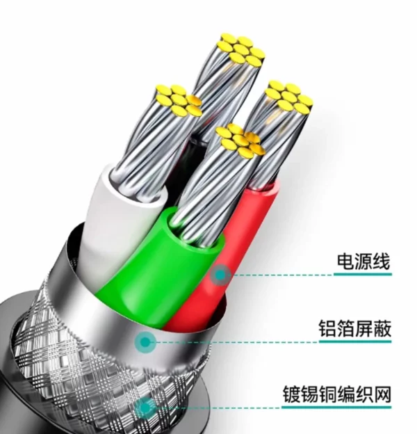 ​Samzhe USB ke RS232 Kabel Konversi Port Serial Sembilan Pin untuk Koneksi Komputer Printer DB9 Kabel Data Port Serial COM Port​ - Gambar 3