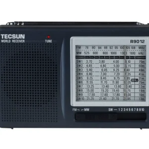 ​Tecsun R-9012 Penerima Radio Multiband Ringkas – Konsumsi Daya Ultra Rendah dengan Tuner FM Analog​