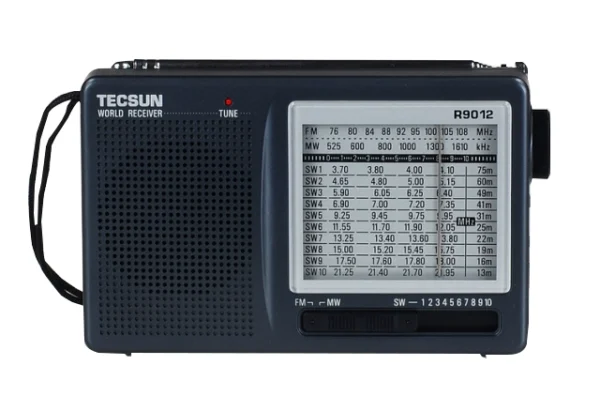 ​Tecsun R-9012 Penerima Radio Multiband Ringkas – Konsumsi Daya Ultra Rendah dengan Tuner FM Analog​