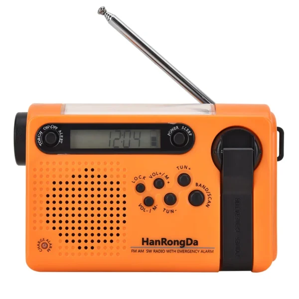 ​HanRongDa HRD900 Radio Darurat Persiapan Bencana Profesional (Versi Peningkatan Type-C)​​
