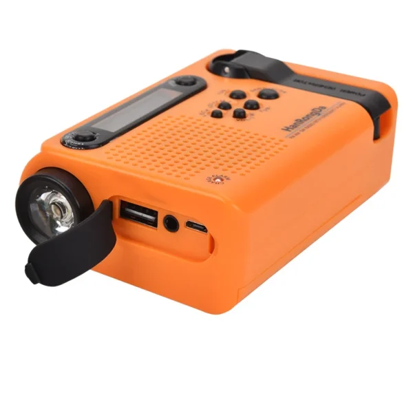 ​HanRongDa HRD900 Radio Darurat Persiapan Bencana Profesional (Versi Peningkatan Type-C)​​ - Gambar 6