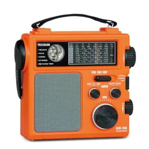 Radio Darurat Engkol Tangan TECSUN GR-98 (Radio Bertahan Hidup Darurat)