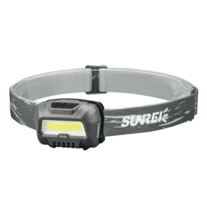 SUNREI EOS2 Lampu Kepala COB Berdaya Baterai AAA dengan Lampu Ganda